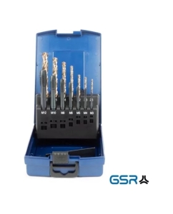 Купить Набор машинных метчиков GSR форма B HSSE VAP M3-M12 + Сверла HSSE 14-пр. B08403027  в E-mobi