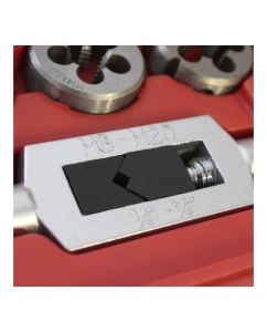 Купить Набор метчиков и плашек Optimus М2-М18, метрическая резьба, 110 предметов OPT-MTDS110  в E-mobi