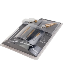 Купить Набор ступенчатых метчиков и сверл Forsage 6 предметов 49037 F-44731  в E-mobi