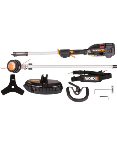 Купить Аккумуляторный бесщеточный триммер АКБ и ЗУ WORX 40 В  в коробке WG186E.92  в E-mobi