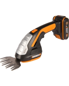 Купить Аккумуляторные ножницы для стрижки травы и кустарников WORX АКБ 1x2 А*ч и ЗУ, в комплекте с тяпкой WG801E.5  в E-mobi