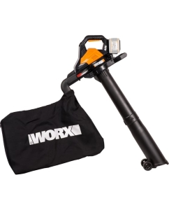 Купить Аккумуляторный пылесос воздуходувка WORX бесщеточный , 40В, без АКБ и ЗУ WG583E.9  в E-mobi
