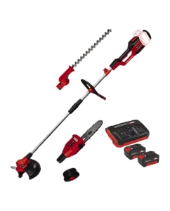 Купить Высоторез аккумуляторный Einhell PXC GE-LM 36/4in1 Li,2х18В, коса нож/леска, кусторез, ц.пила + 2 акк. 4 Ач + двойное ЗУ 3410901SET  в E-mobi