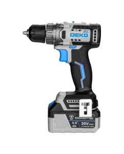 Купить Аккумуляторная бесщеточная дрель-шуруповерт DEKO Loner 20V ONE +, 20В, 1x4.0 Ач 085-1004  в E-mobi