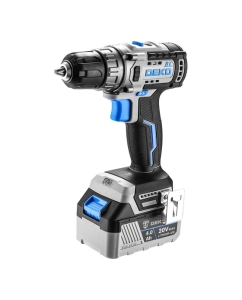 Купить Аккумуляторная бесщеточная дрель-шуруповерт DEKO Loner 20V ONE +, 20В, 1x4.0 Ач 085-1004  в E-mobi