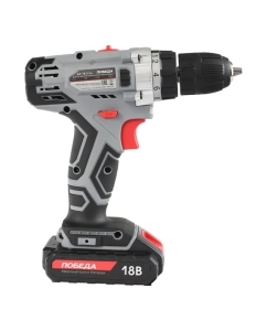 Купить Аккумуляторная дрель-шуруповерт ПОБЕДА ДА-18/2 Ли 180201636  в E-mobi