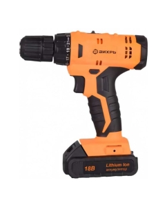 Купить Дрель-шуруповерт аккумуляторная Вихрь ДА-1822К 900/72/14/45  в E-mobi