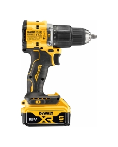 Купить Аккумуляторная ударная дрель-шуруповерт DEWALT 18 В, 1650 об/мин, 28050 уд/мин, с 2 АКБ 5 Ач и ЗУ, в кейсе TSTAK DCD100YP2T  в E-mobi