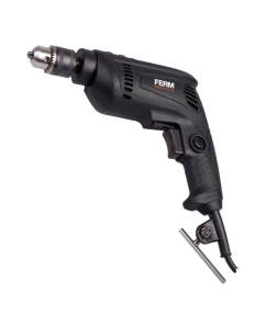 Купить Дрель FERM IND 450W, 0-3300 об/мин, сталь/дерево-10/25 мм 5010000012 PDM1048P  в E-mobi