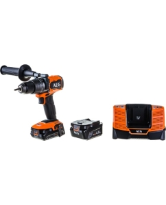 Купить Бесщеточная аккумуляторная ударная дрель-шуруповерт AEG 18В BSB18C3BL-X02C 4935478937  в E-mobi