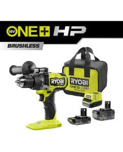 Купить Дрель-шуруповерт Ryobi RPD18X-242S 18В, бесщеточная, ударная 5133005283  в E-mobi