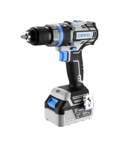 Купить Аккумуляторная ударная дрель-шуруповерт DEKO DKCID20 бесщеточная, 20 В, 80 Нм, 2х4.0Ач 063-4421  в E-mobi
