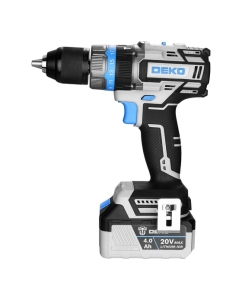 Купить Аккумуляторная ударная дрель-шуруповерт DEKO DKCID20 бесщеточная, 20 В, 80 Нм, 2х4.0Ач 063-4421  в E-mobi