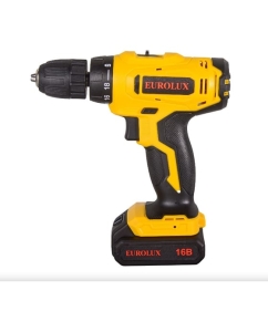 Купить Аккумуляторная дрель-шуруповерт Eurolux ДА-16/2Li 72/14/51  в E-mobi