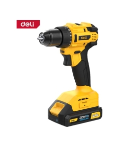 Купить Дрель-шуруповерт аккумуляторная DELI DC120 (2 акб, 20В х 2Ач, ЗУ, 45Нм, сумка) 162757  в E-mobi