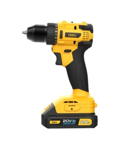 Купить Дрель-шуруповерт аккумуляторная DELI DC120 (2 акб, 20В х 2Ач, ЗУ, 45Нм, сумка) 162757  в E-mobi