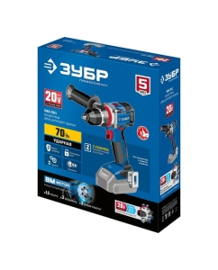 Купить Бесщеточная ударная дрель-шуруповерт ЗУБР Профессионал DBS-201  в E-mobi