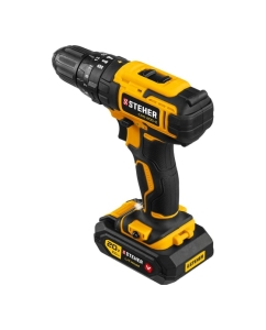 Купить Ударная дрель-шуруповерт STEHER 20В, 2 АКБ 2Ач CDS-200-2  в E-mobi