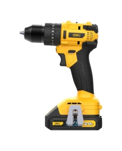 Купить Дрель-шуруповерт аккумуляторная ударная DELI DC150 2 акб, 20В х 2Ач, ЗУ, 50Нм, сумка 168771  в E-mobi