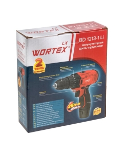 Купить Аккумуляторная дрель-шуруповерт WORTEX LX BD 1213-1 Li 1329350  в E-mobi