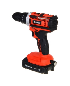 Купить Дрель-шуруповерт аккумуляторный ударный ЕРМАК ДША-20, 20В, 2Ач, 0-400-1500 об.мин, 40 нм 691-046  в E-mobi