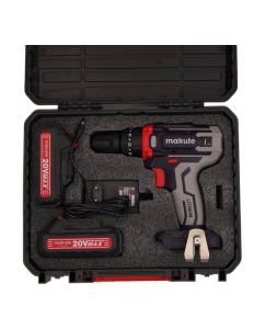 Купить Дрель-шуруповерт аккумуляторная ударная Makute (20В, 30Нм) CD229-L-2B  в E-mobi