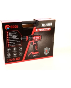 Купить Аккумуляторная дрель-шуруповерт Edon AD-21AUN 15423  в E-mobi