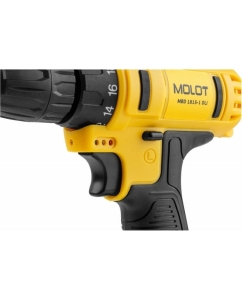 Купить Аккумуляторная дрель-шуруповерт MOLOT MBD 1815-1 DLi 0329136  в E-mobi