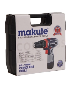 Купить Дрель-шуруповерт аккумуляторная ударная Makute (12В, 23Нм) CD128-L  в E-mobi