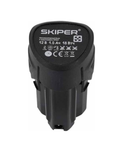 Купить Аккумуляторная дрель-шуруповерт SKIPER CS2000-1 в коробке, (12В, 1 аккумулятор, 1,5 А/ч Li-ion, 2 ск, 19 Нм) 00-00015030  в E-mobi