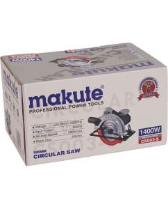 Купить Циркулярная пила Makute (1400Вт, 185мм) CS003-S  в E-mobi