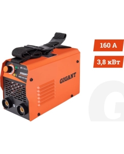Купить Сварочный инвертор (160 А; кабель 1.5+1.35 м; ПВ 60%) Gigant MMA MINI GOS-160  в E-mobi