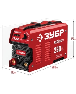 Купить Инверторный сварочный аппарат Зубр 250 А, СА-250  в E-mobi