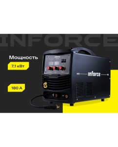 Купить Сварочный полуавтомат-инвертор Inforce (180 A; EURO; ПВ 75%) MIG-180 04-08-02  в E-mobi