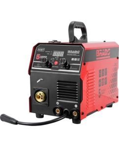 Купить Полуавтомат сварочный BRADO MIG/MMA-220L-24 220А, микропроцессор, MIG/FLUX/MMA/TIG, еврорукав 3 м 00-00023967  в E-mobi