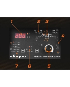 Купить Сварочный инвертор Сварог TIG 200 P AC/DC REAL E201B Black маска+педаль+перчатки 99292  в E-mobi