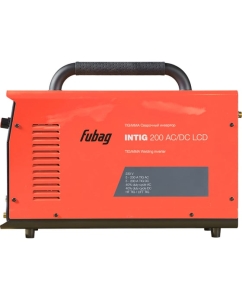 Купить Сварочный инвертор FUBAG INTIG 200 AC/DC Pulse LCD (31592) + Горелка FB TIG 26 5P 4m (38459) 31592.1  в E-mobi