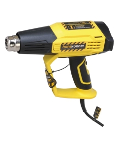 Купить Технический фен Hanskonner 2300 Вт, 50/50-650C, 250-500л/мин, КЕРАМ., ЖК-дисп., кейс HHG2023CD  в E-mobi