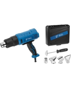 Купить Термовоздуходувка BULL HG 5501 в чемодане + набор сопл 16031326  в E-mobi