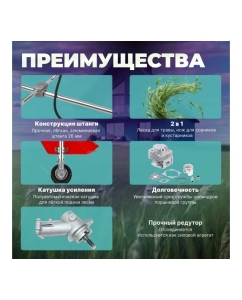 Купить Мотокоса ECO GTP-255 Power Plus EC1551-5  в E-mobi