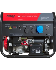 Купить Бензиновая электростанция FUBAG с электростартером и коннектором автоматики bs 7500 a es duplex, 641087  в E-mobi