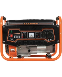 Купить Бензиновый генератор CARVER PPG-3600 LT-168F-1 01.020.00003  в E-mobi
