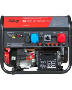 Купить Бензиновая электростанция FUBAG с электростартером bs 8500 xd es duplex, 641090  в E-mobi