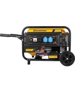 Купить Генератор Champion GG3200EW (3,2/3,5кВт OHV 7,5лс 15л 48кг эл.старт колеса)  в E-mobi