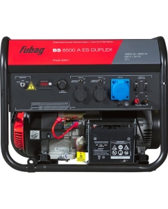 Купить Бензиновая электростанция FUBAG с электростартером и коннектором автоматики bs 8500 a es duplex 641089  в E-mobi