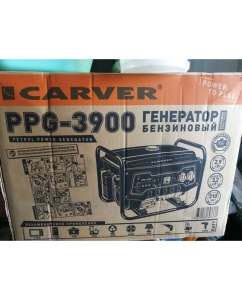 Купить Бензиновый генератор CARVER PPG-3900 LT-170F 01.020.00007  в E-mobi