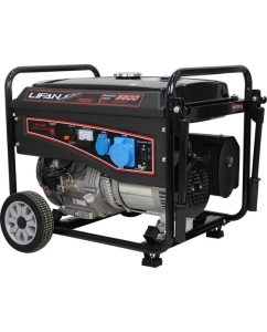 Купить Бензиновый генератор LIFAN 220В, 6/6,5 кВт, 15 л.с. 7000 6GF-3 00-00000499  в E-mobi