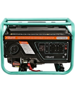 Купить Бензогенератор Sturm 3500 ВА, AVR (Авто. Рег.Напр.), эл/ручн старт, 44 кг, бак 15л PG8735NE  в E-mobi