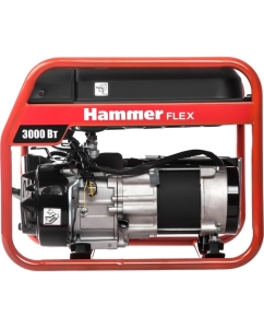 Купить Бензоэлектростанция Hammer Flex GN3000 3кВт 220В 50Гц бак 15л непр.9ч 522787  в E-mobi