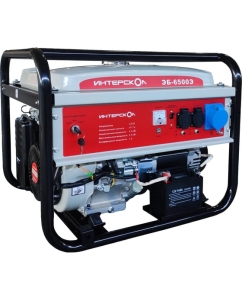 Купить Бензиновая синхронная электростанция Интерскол ЭБ-6500Э 795.0.0.40  в E-mobi